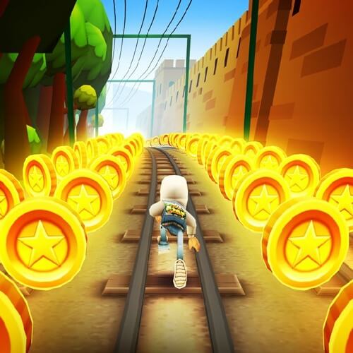 Subway surfers jogar no coin